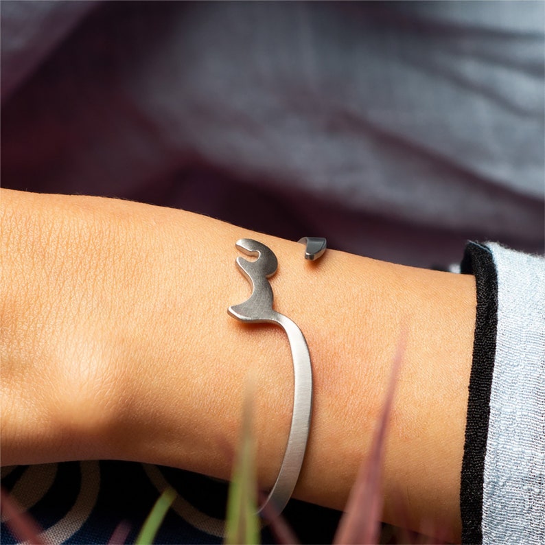 Gold Initial Bracelet - Set of 2 Bracelets