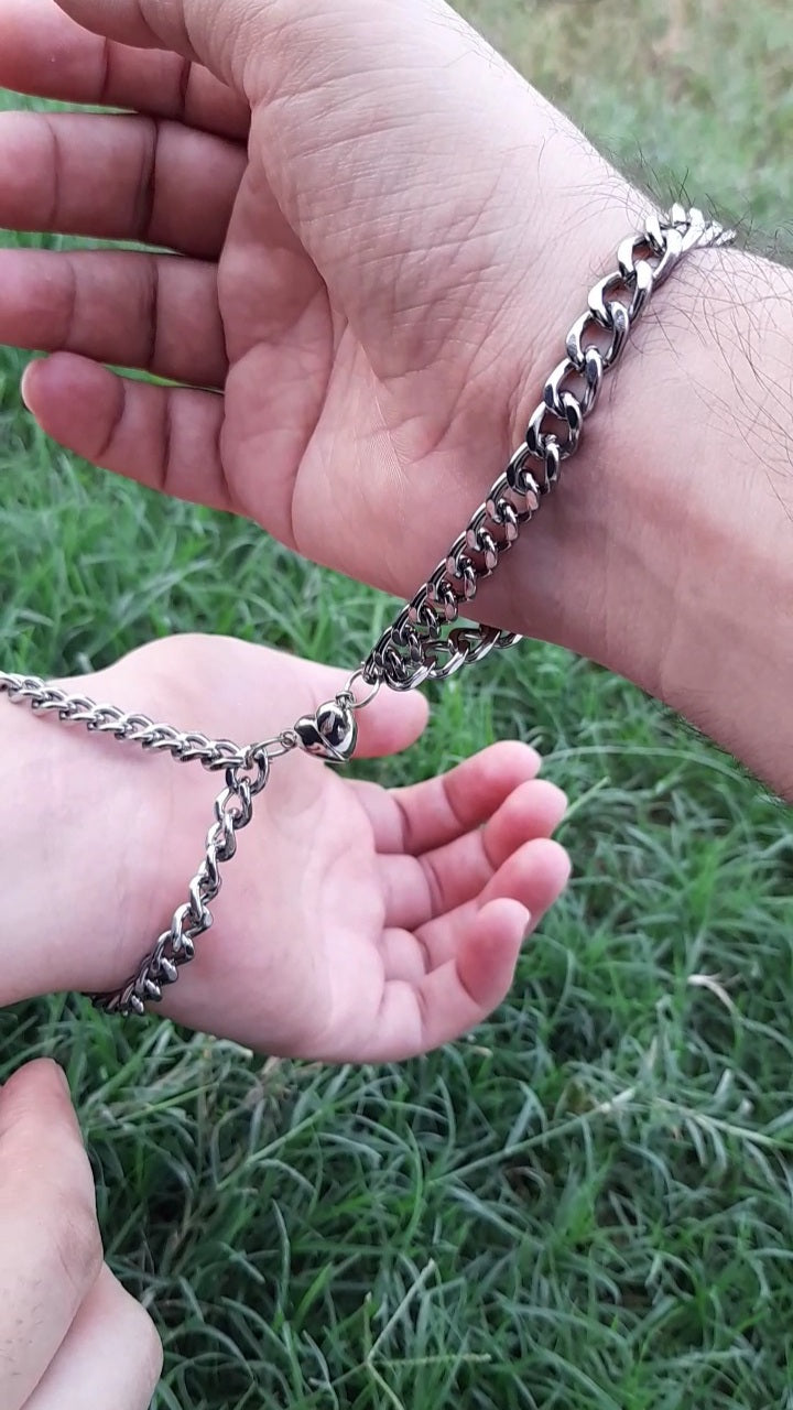 Magnetic Couple Bracelets (pair)