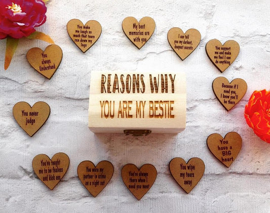 Reasons Why You are my Bestie | Personalized Gift for Best Friend