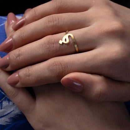 Arabic Initial Rings ( Set of 3 Rings)