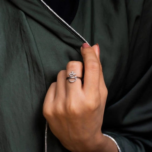 Arabic Initial Rings ( Set of 3 Rings)
