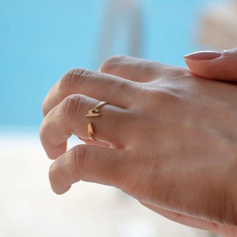 Arabic Initial Rings ( Set of 3 Rings)