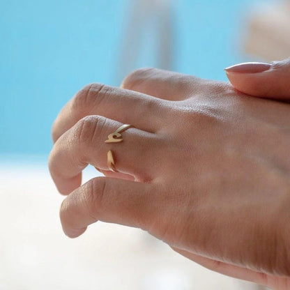 Arabic Initial Rings ( Set of 3 Rings)