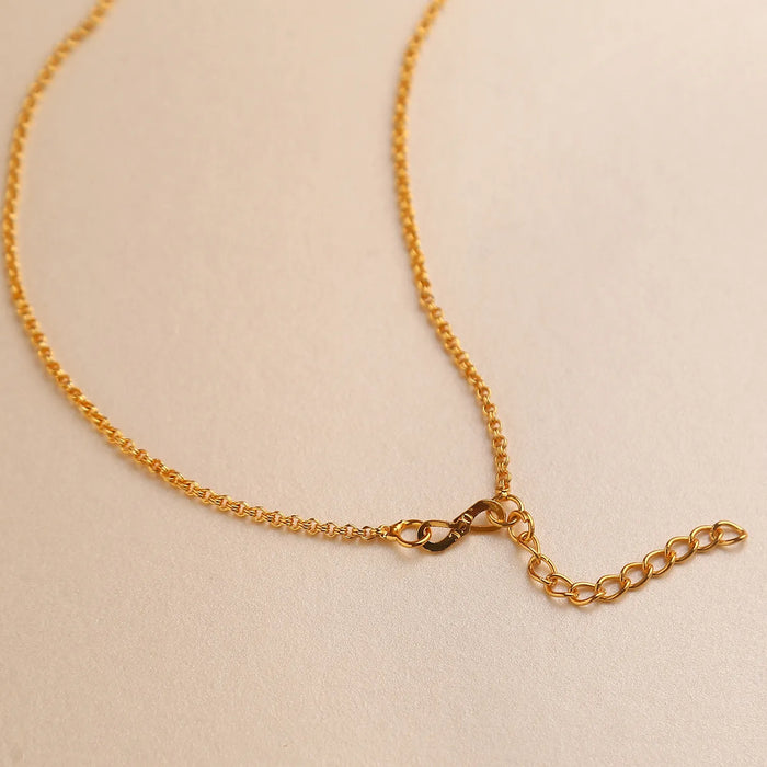 18k Gold Plated Double Name Necklace Article 1